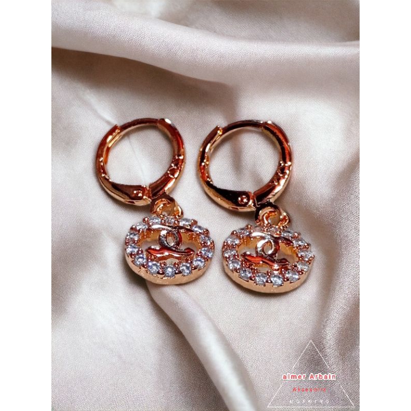 Anting xuping dewasa lapis emas