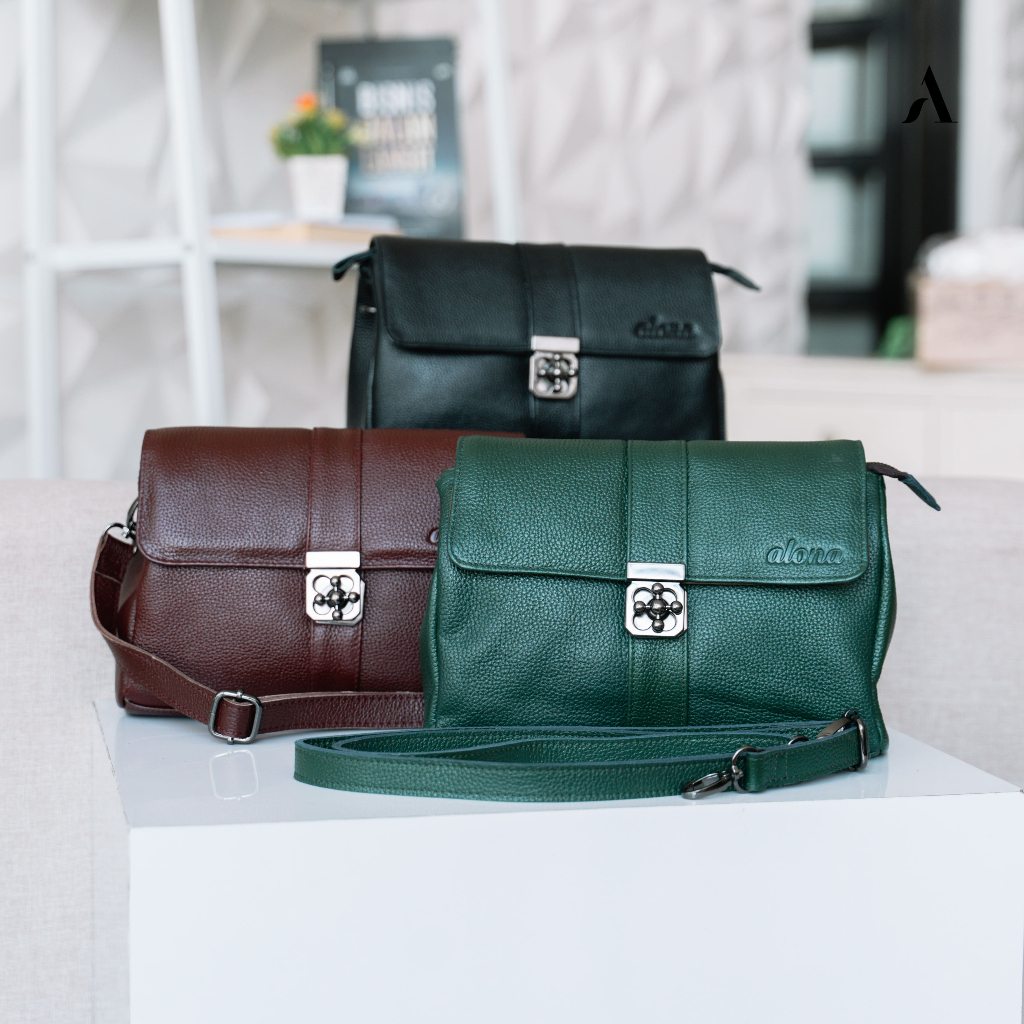 ALONA Tas Kulit Selempang Wanita -  Belezza Bag
