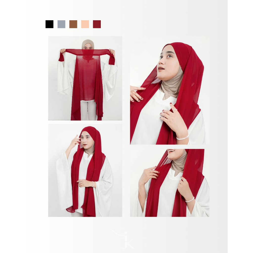 (NAFISA) Hijab Pasmina Malay | NAFISA Pasmina Hijab | Pasmina Malay | Pasmina cerutty | Hijab Melayu