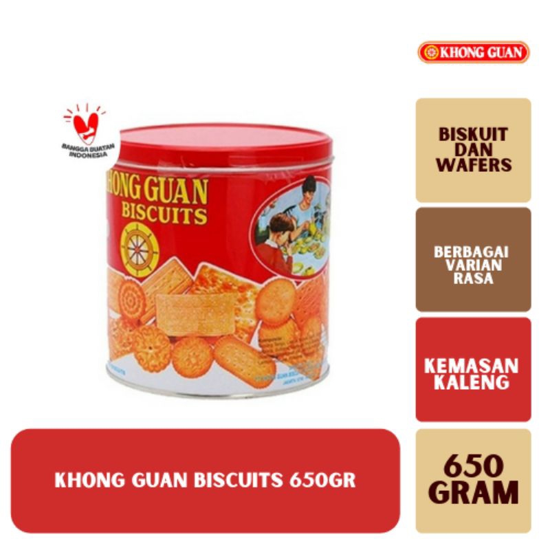 

KHONG GUAN BISCUIT 650GR