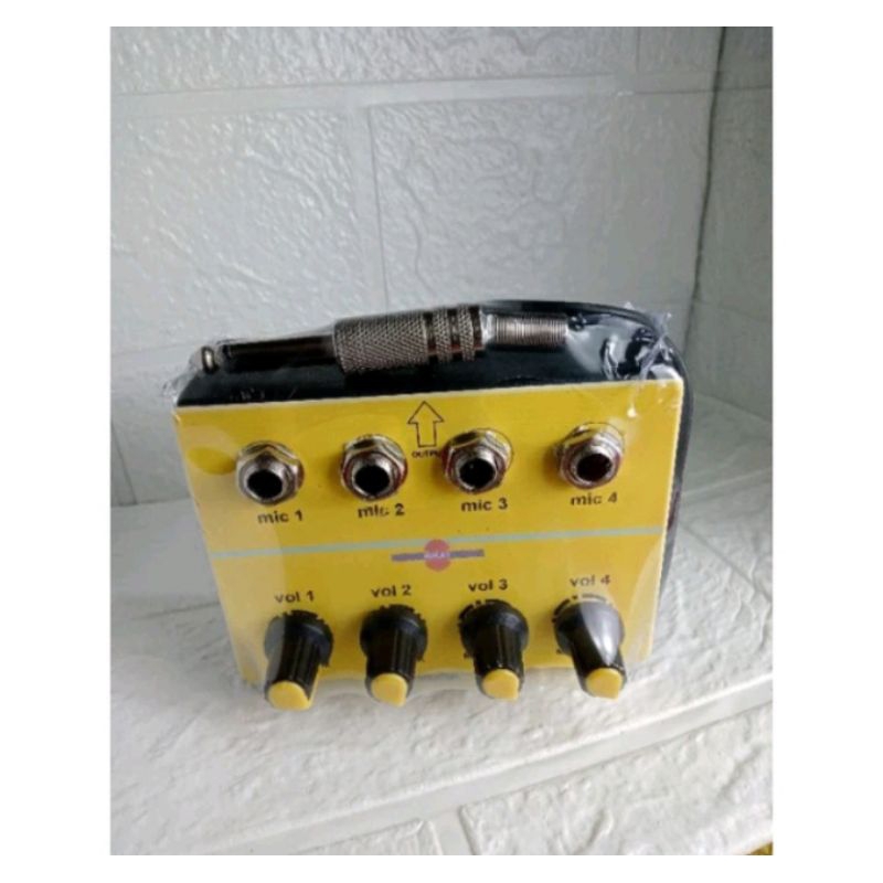 Paralel input mic 4 chanel