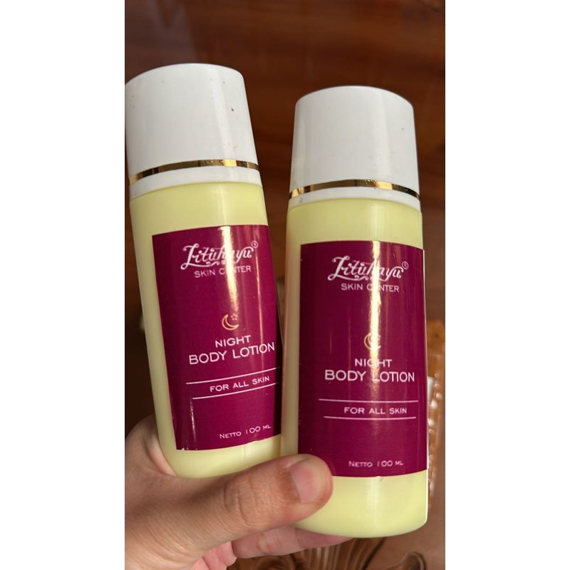 NIGHT BODY LOTION DOSTING