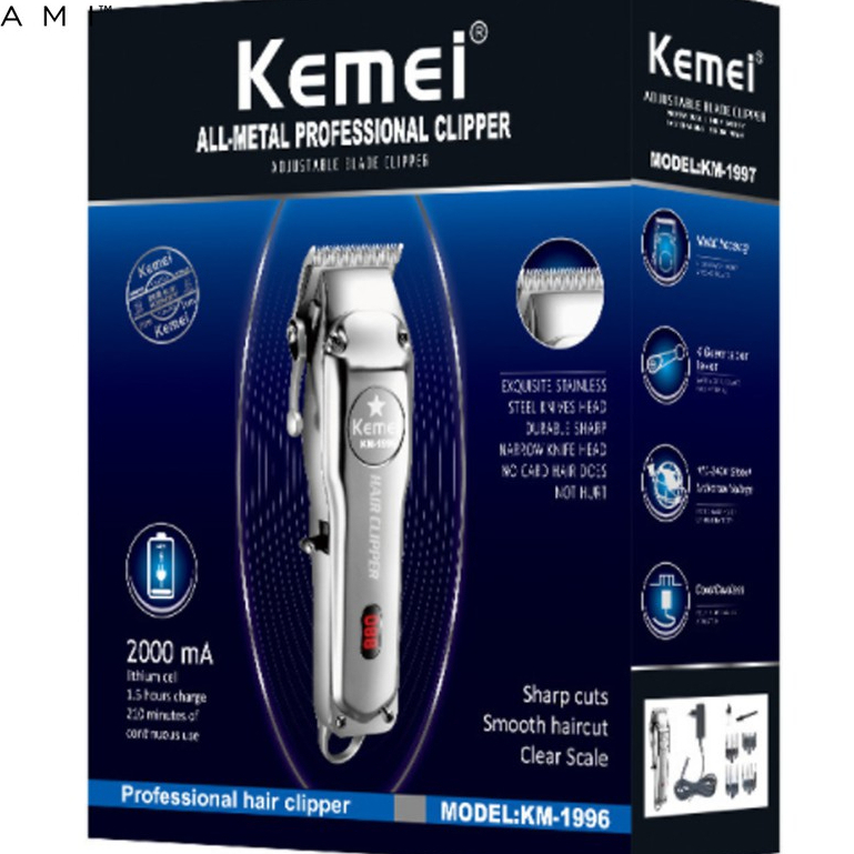 Kemei 1996 Mesin Cukur Alat Cukur Rambut Hair Clipper Kemei Original