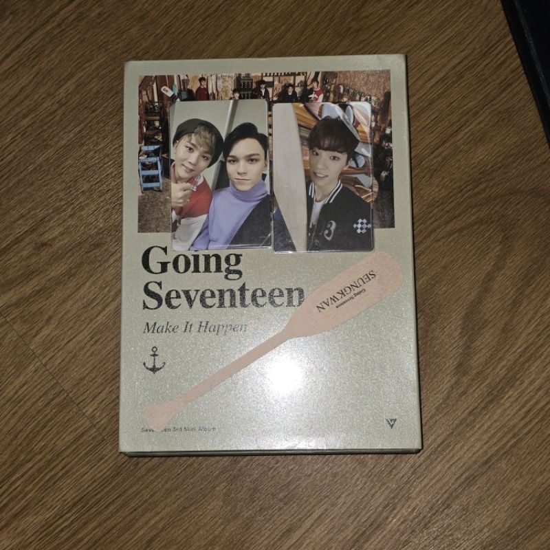 Going seventeen albim full set dino, seungkwan vernon unit