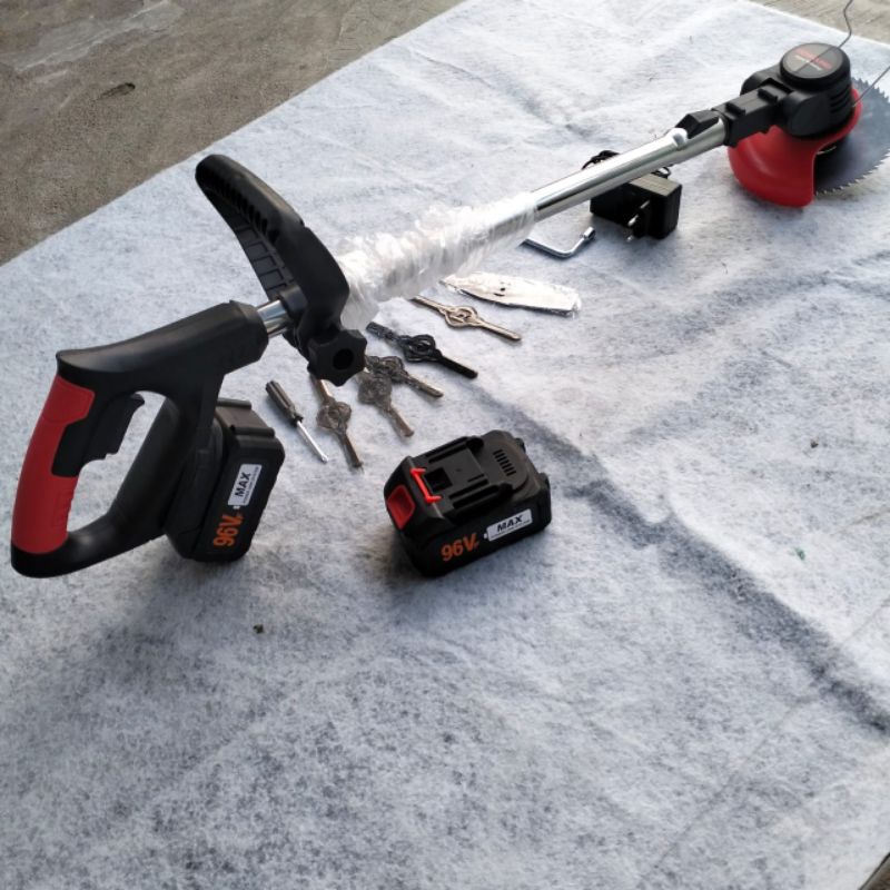 XENON MESIN POTONG RUMPUT BATERAI 98 VOLT UCHICHA JAPAN