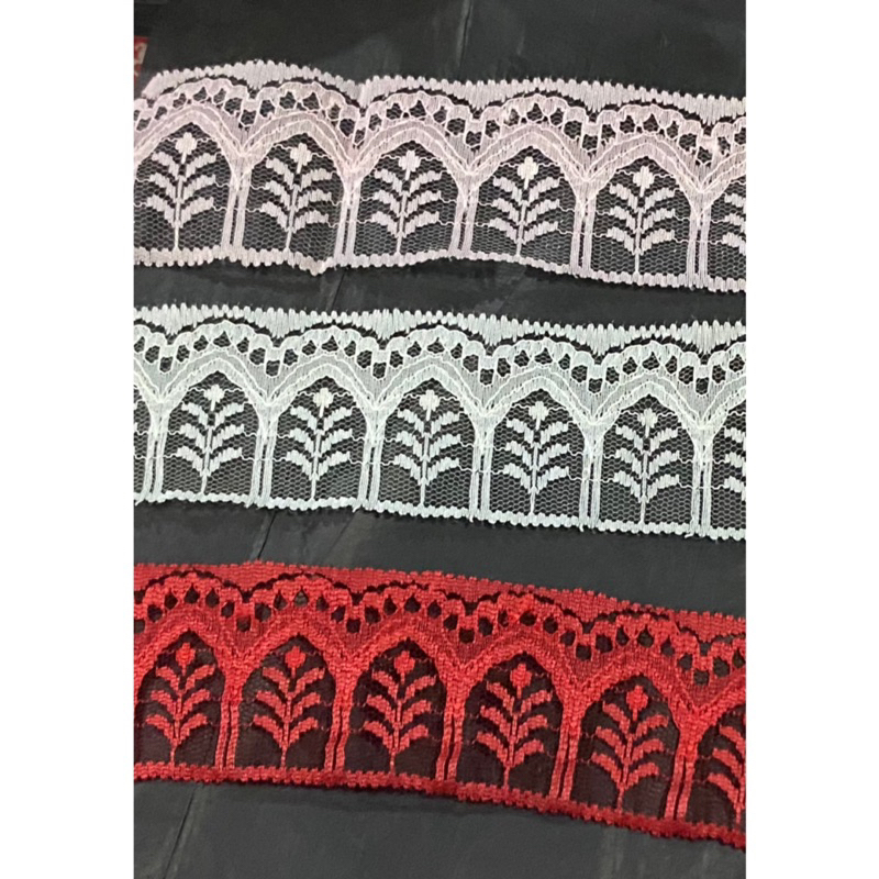 Renda air warna per roll -+ 28 yards