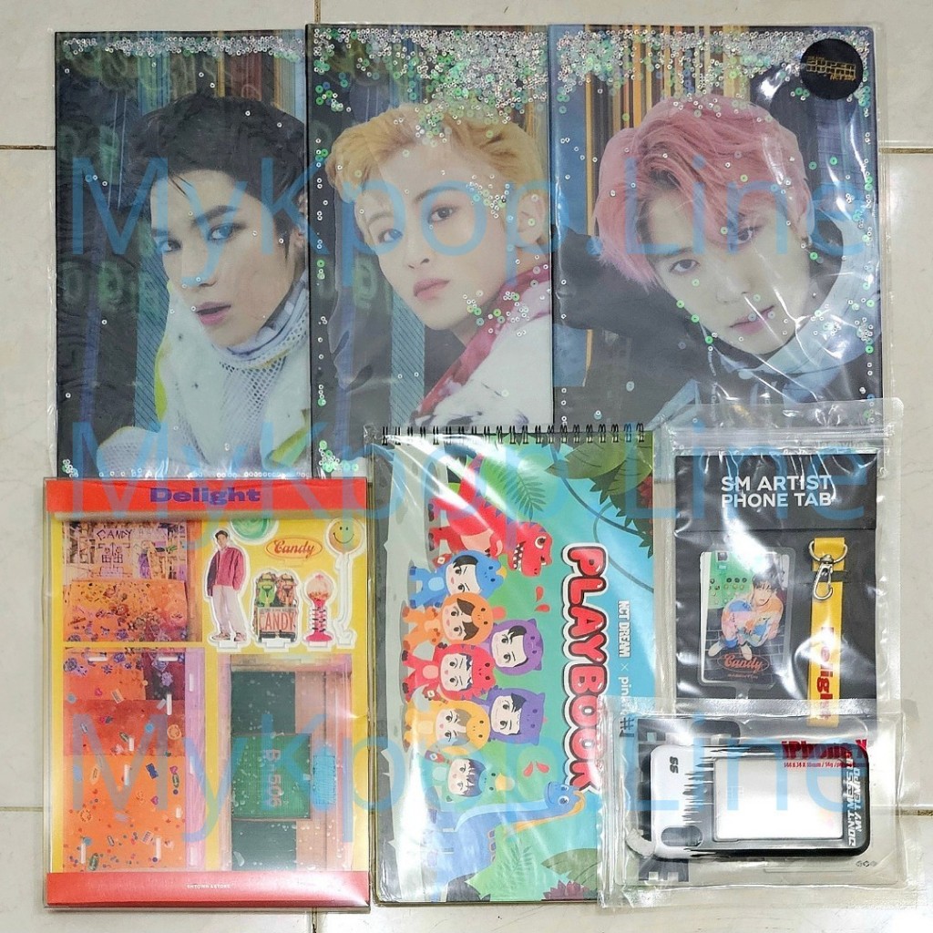 Holder NCT Baekhyun MV Kit Phone Case Tab Official Merchandise Playbook Photobook Album Dream Pinkfo