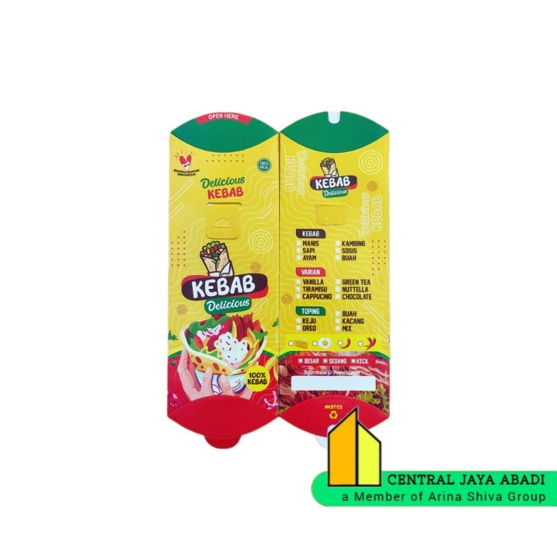 

[PAKET USAHA] 250 LEMBAR KERTAS KEBAB TARIKAN UKURAN 25 × 10 CM HIGH QUALITY PRODUK TERBARU | KOTAK KEBAB KEKINIAN | DUS KEBAB VIRAL TIKTOK | KEMASAN KEBAB | BOX KEBAB 250 PCS MURAH | TOKO KEBAB OFFICIAL | CENTRAL JAYA ABADI | SHIVACORP 91517