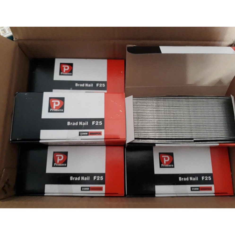 

Big sale Isi mesin staples paku tembak F25 refill nail gun 25mm paku lurus HYI