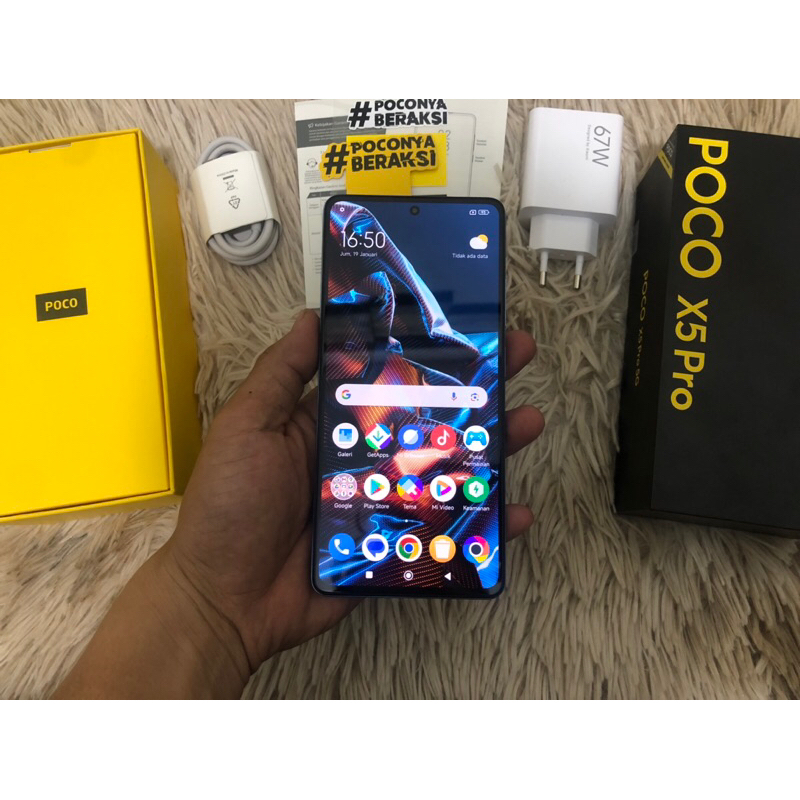 POCO X5 PRO 6/128 BEKAS ORIGINAL SECOND