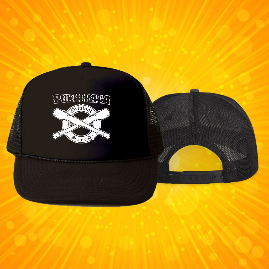 TOPI JARING PUKUL RATA / TOPI TRUCKER PUKULRATA