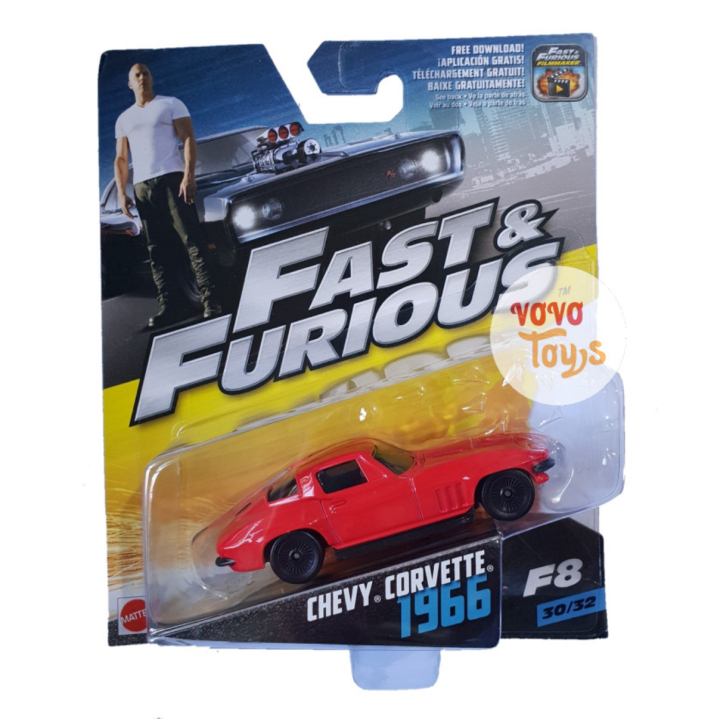 Unik Mattel Chevy Corvette 1966 Fast Furious 8 Diskon