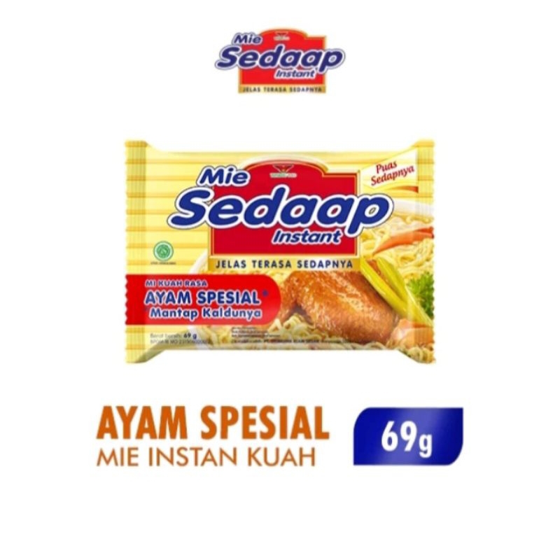 

Sedaap Mie Instan Ayam Spesial 69 gr