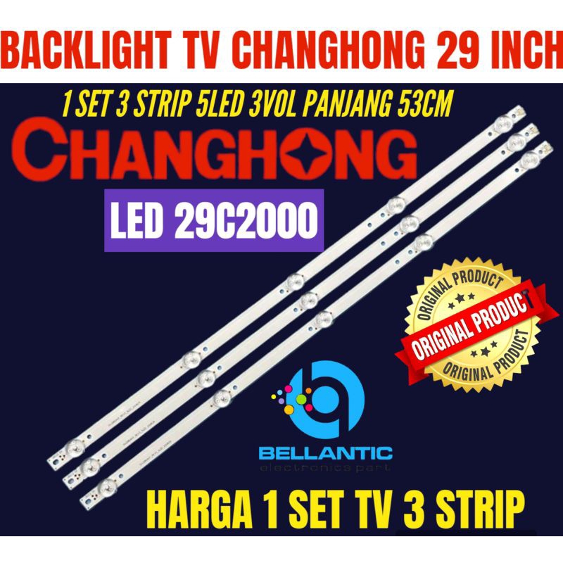 BACKLIGHT TV LCD LED CHANGHONG 2:9 INCH LED 29C2000 BACKLIGHT TV CHANGHONG