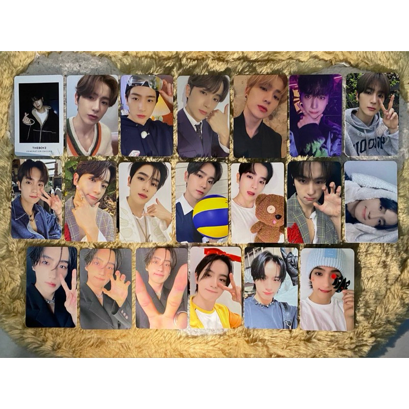 THE BOYZ HYUNJAE OFFICIAL PHOTOCARD