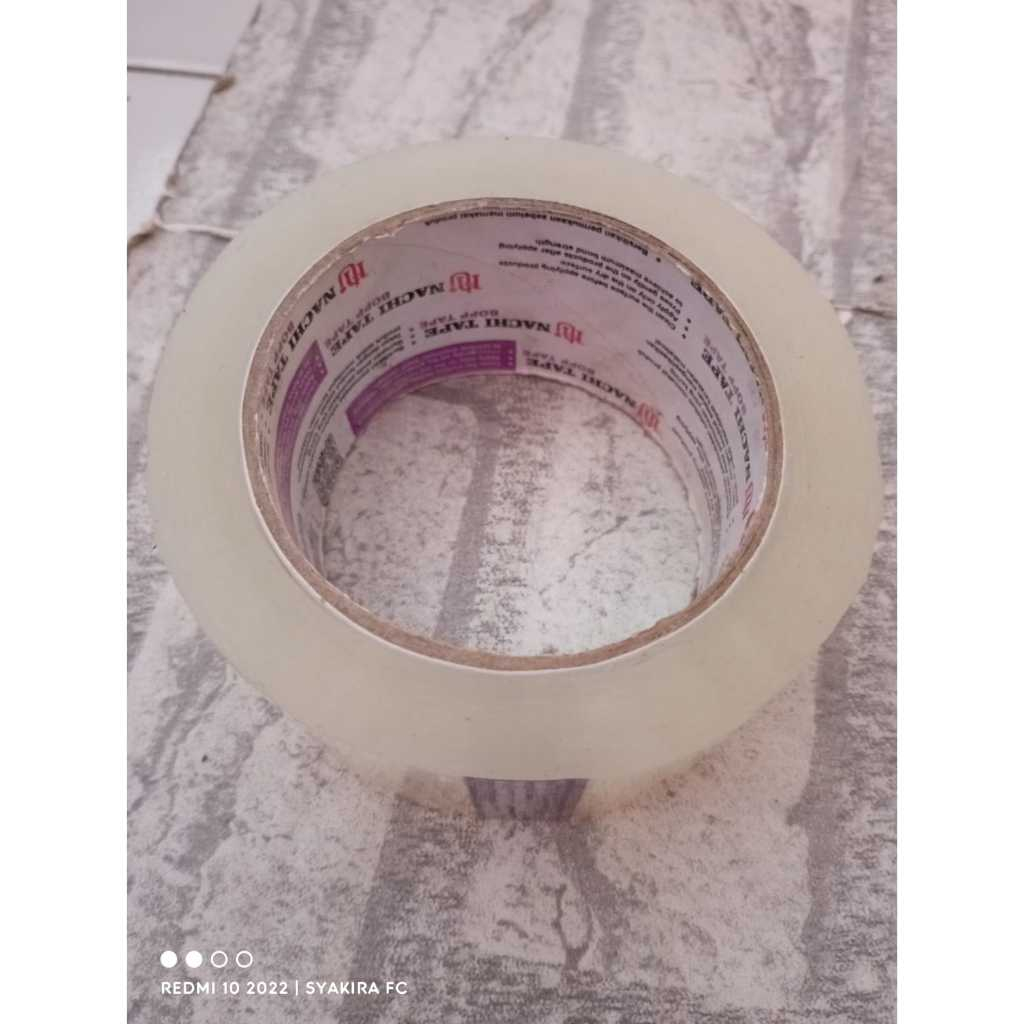 

Lakban Isolasi Tape Bening Nachi 2" x 100 yard core ungu