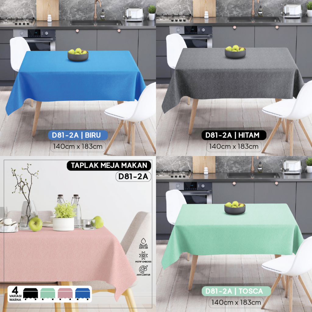 Taplak Meja Makan Polos Anti Air Taplak Anti Air Taplak Modern