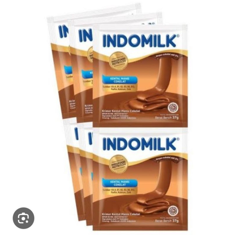 

Susu indomilk sachet cokelat isi 6pcs