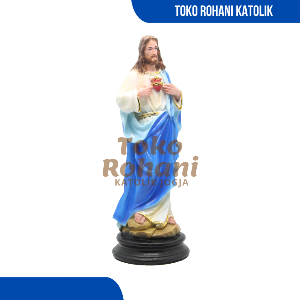 PROMO PATUNG TUHAN YESUS 30 CM (CLASIC) / PATUNG YESUS HATI KUDUS / PATUNG BESAR / PATUNG KATOLIK /