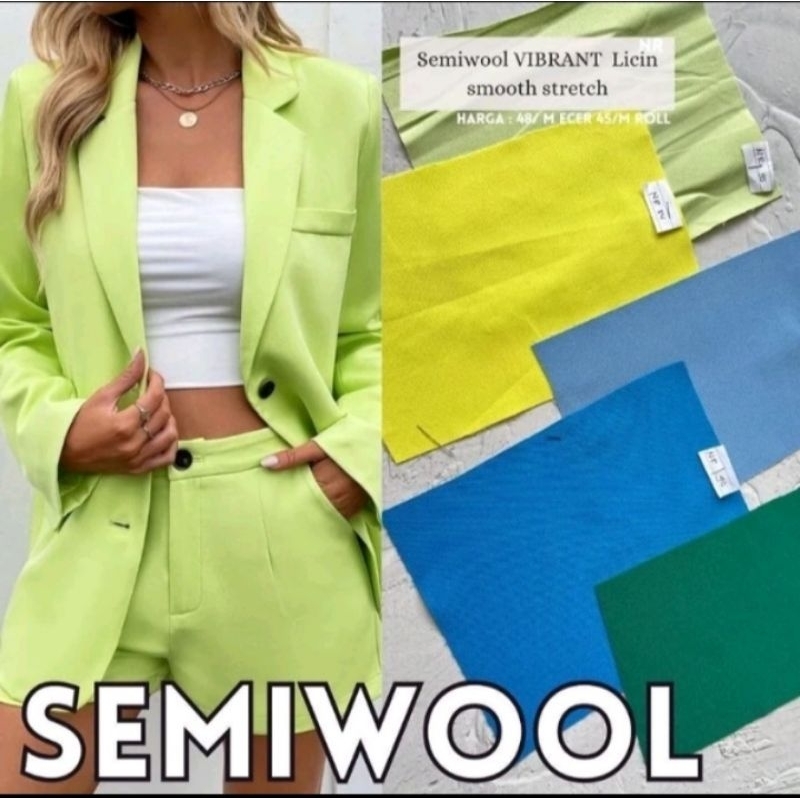 Kain Semi Wool Smooth Stretch