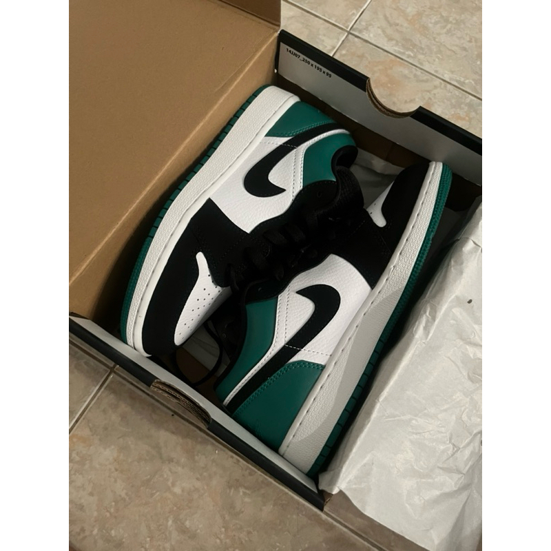 Nike air jordan 1 low mystic green original size 36