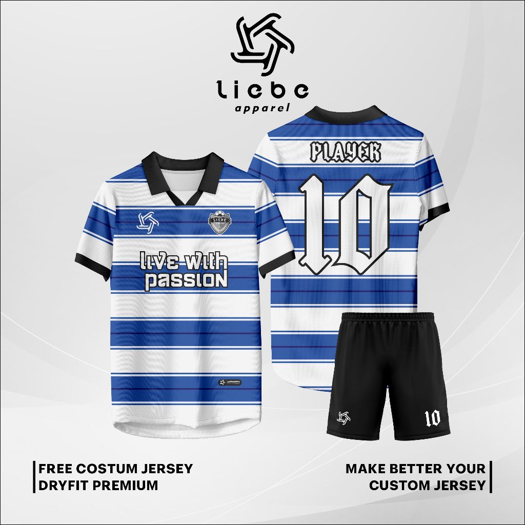 Jersey Futsal full printing jersey bola jersey volly jersey costum design