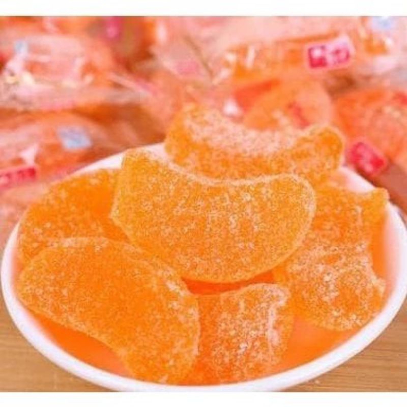 

[1 PCS] Permen Jeruk Jelly Naraya Viral Enak Kesukaan Anak-Anak Halal | Tidak Serik di Tenggorokan | Kenyal Enak | Cocok untuk Sajian | Permen Jelly Jeruk Mandarin Satuan Halal | Orange Candy Jelly Naraya