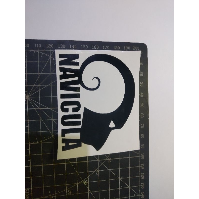 

cutting stiker navicula