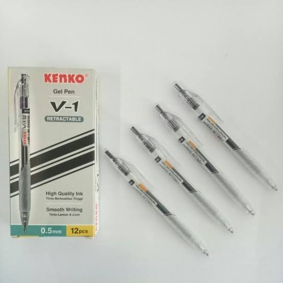 

Pulpen Kenko V-1/ gel pen Kenko V-1 (LUSIN)