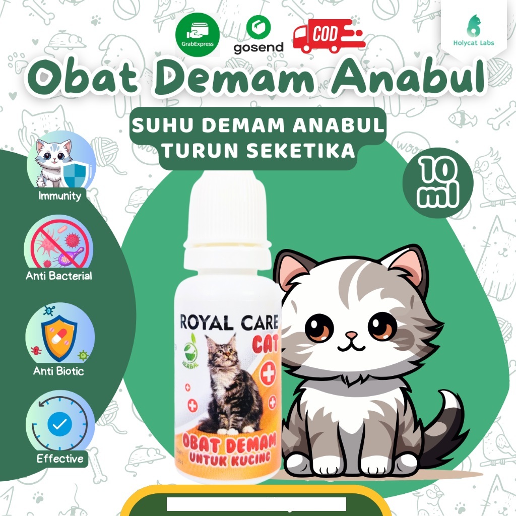 Royal Care Demam Kucing 10 Ml