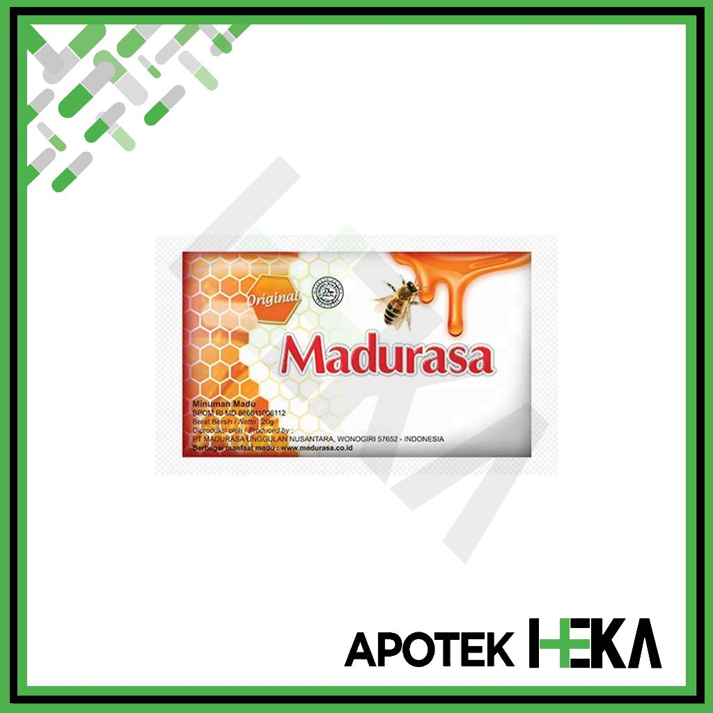 

Madurasa Sachet 20 g Satuan 1 Sachet - Minuman Madu [JAKSEL]