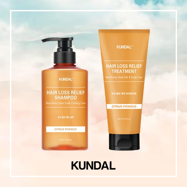 Kundal Hair Loss Relief Shampoo Scalp Cooling Hair Care