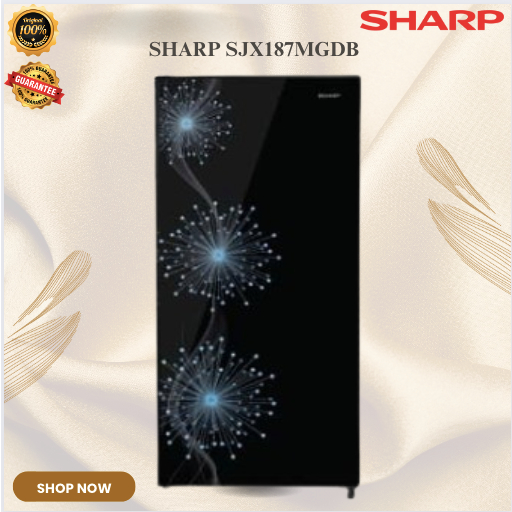 KULKAS SHARP 1 PINTU SJX187MGDB/KULKAS 1 PINTU 160 LITER/SJX187MGDB/SJX-187-MGDB/SJX-187 MGDB/SJX 18