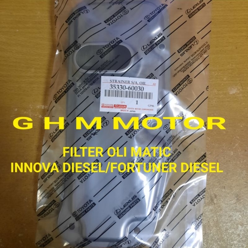 filter oli matic innova diesel/fortuner diesel original