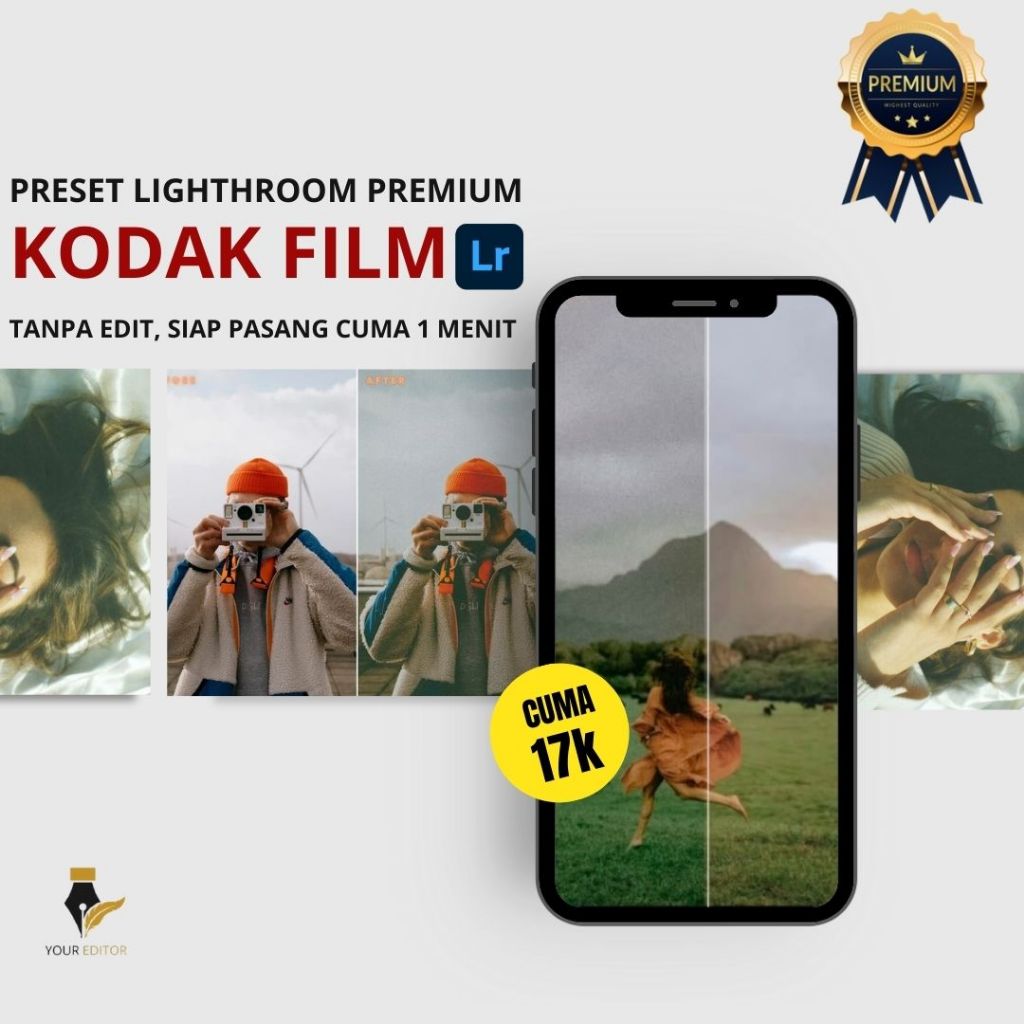 PAKET HEMAT PRESET LIGHTROOM PREMIUM (Android & Ios)