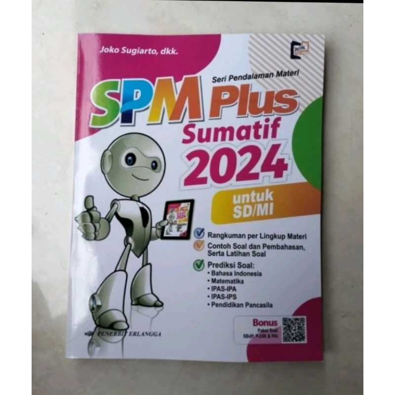 Buku SPM Plus Sumatif SD 2024 + Kunci Jawaban