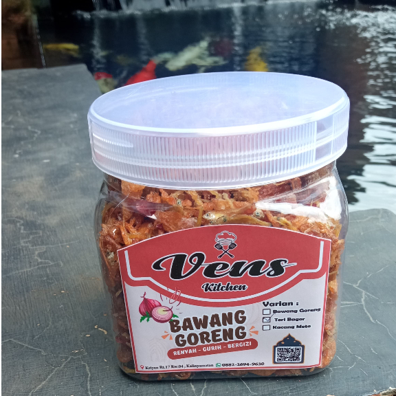 

Teri bagor teri+bawang goreng gurih pedas - Vens kitchen 150gr