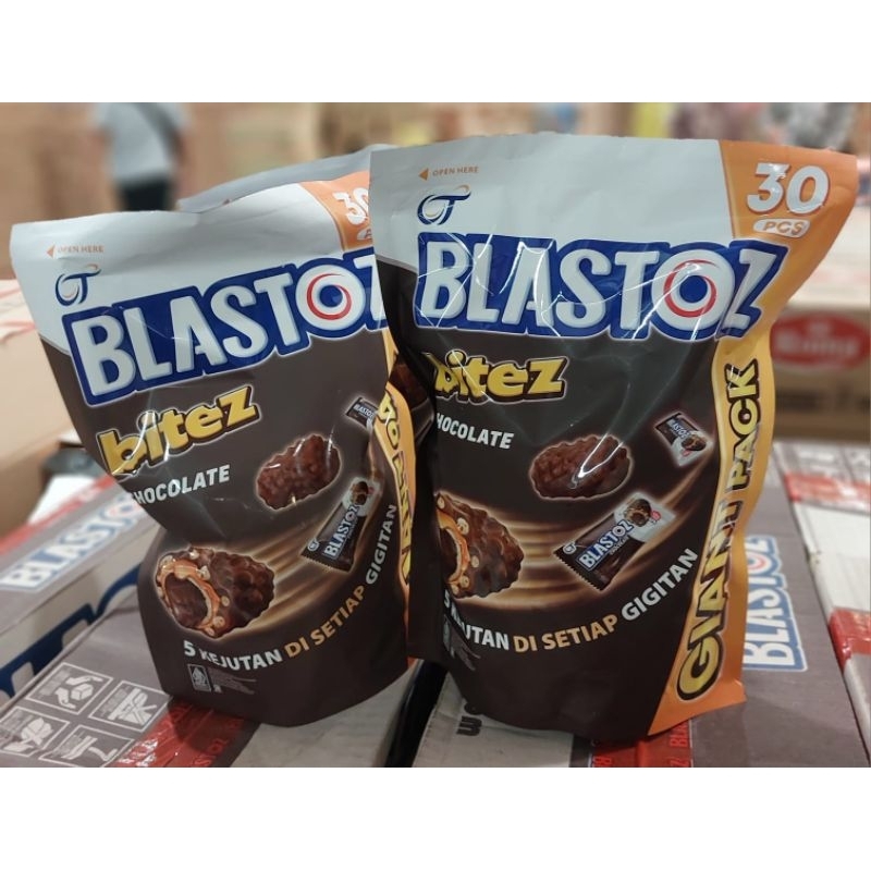 

Blastoz Bites Choco 240gr isi 30pcs