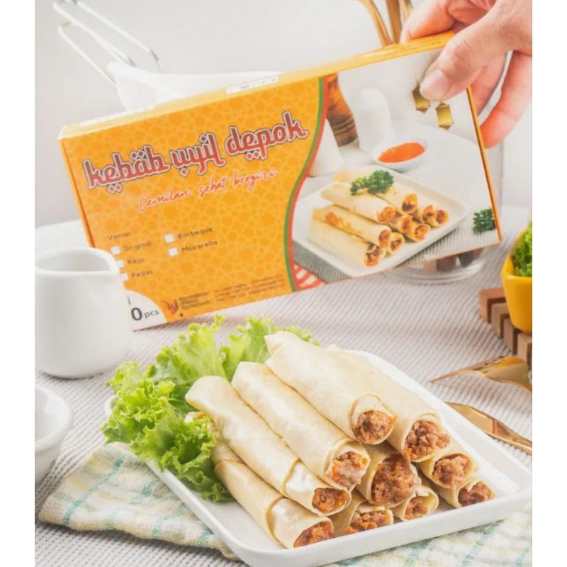 

Kebab Mini Uyil isi daging siap santap isi 10