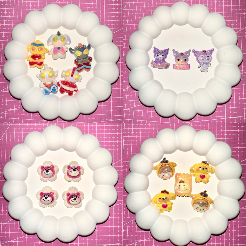 [1 pcs] Beads Sanrio Toy Story Mix Character Manik UV