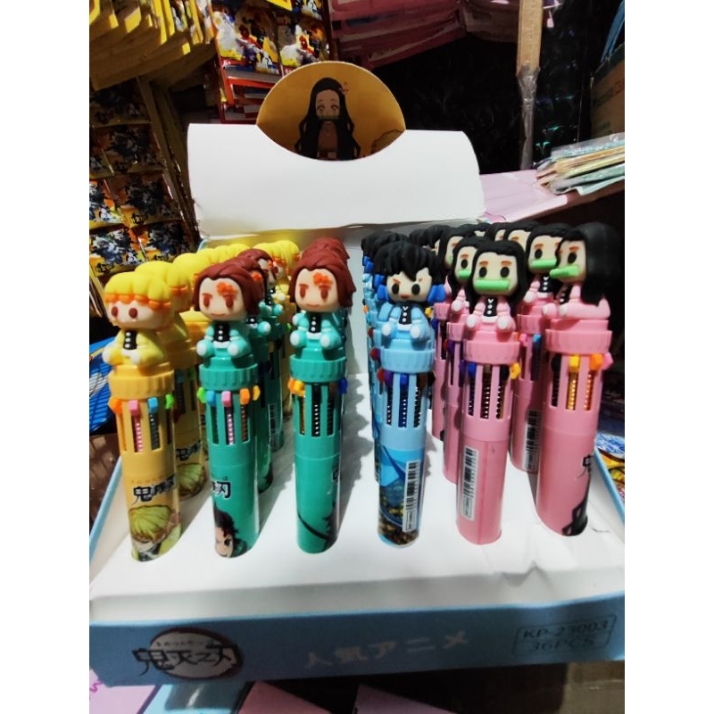 

BOLPEN 10 warna Lucu