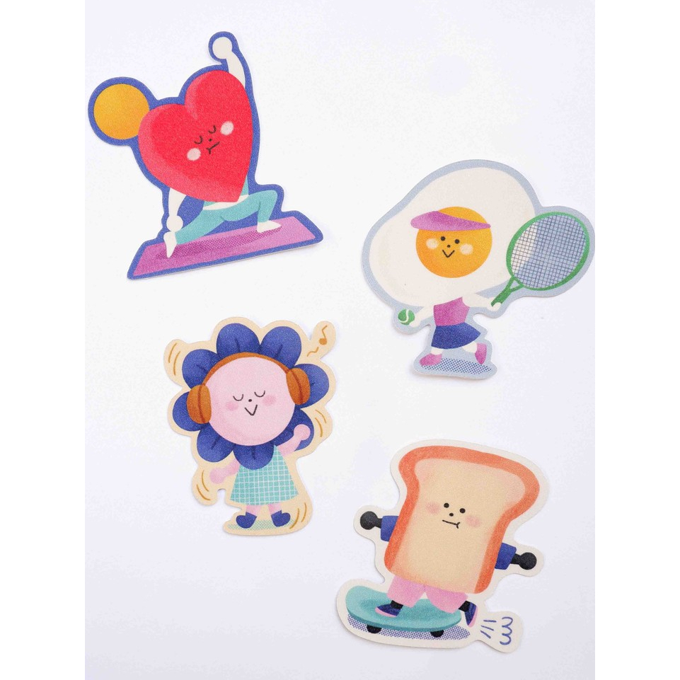 

Sporty Gang Glittering Sticker