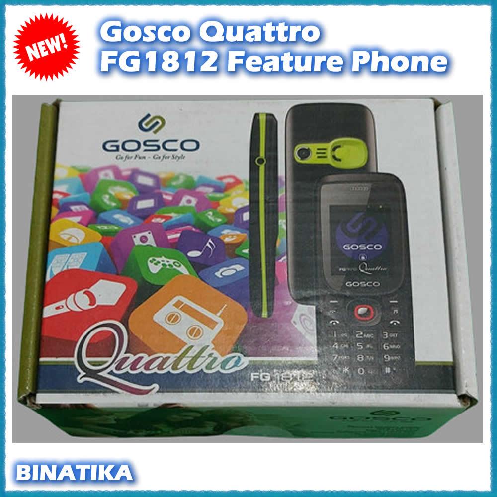 HP GOSCO Quattro FG1812 Feature Phone Dual SIM Camera