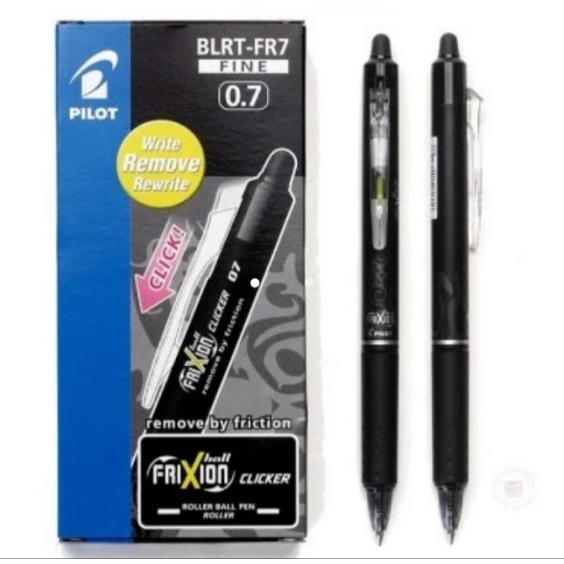 

Ballpoint Pulpen Frixion Pilot 0.7 Erasable ( bisa dihapus ) per pcs