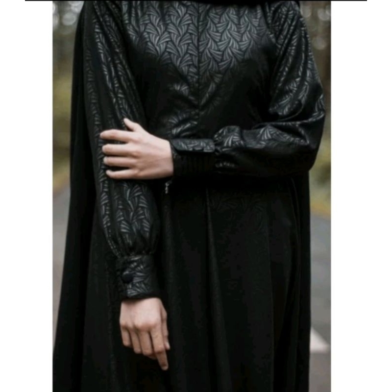 Gamis HITAM IBU / Gamis Hitam Anak