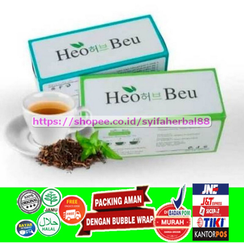 

Heo Beu Slimming Tea / Teh Pelangsing Heo Beu 14pcs / Box
