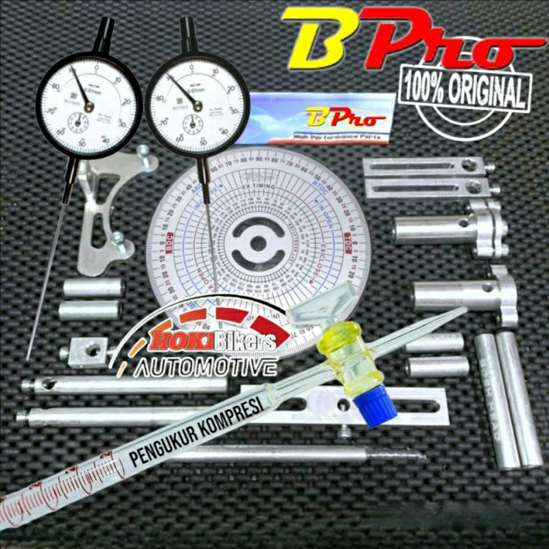 [PROMO] DAYEL Busur Derajat Dial Motor FullKomplit seting noken as kompresi Bpro-Mututoyo dial dauge