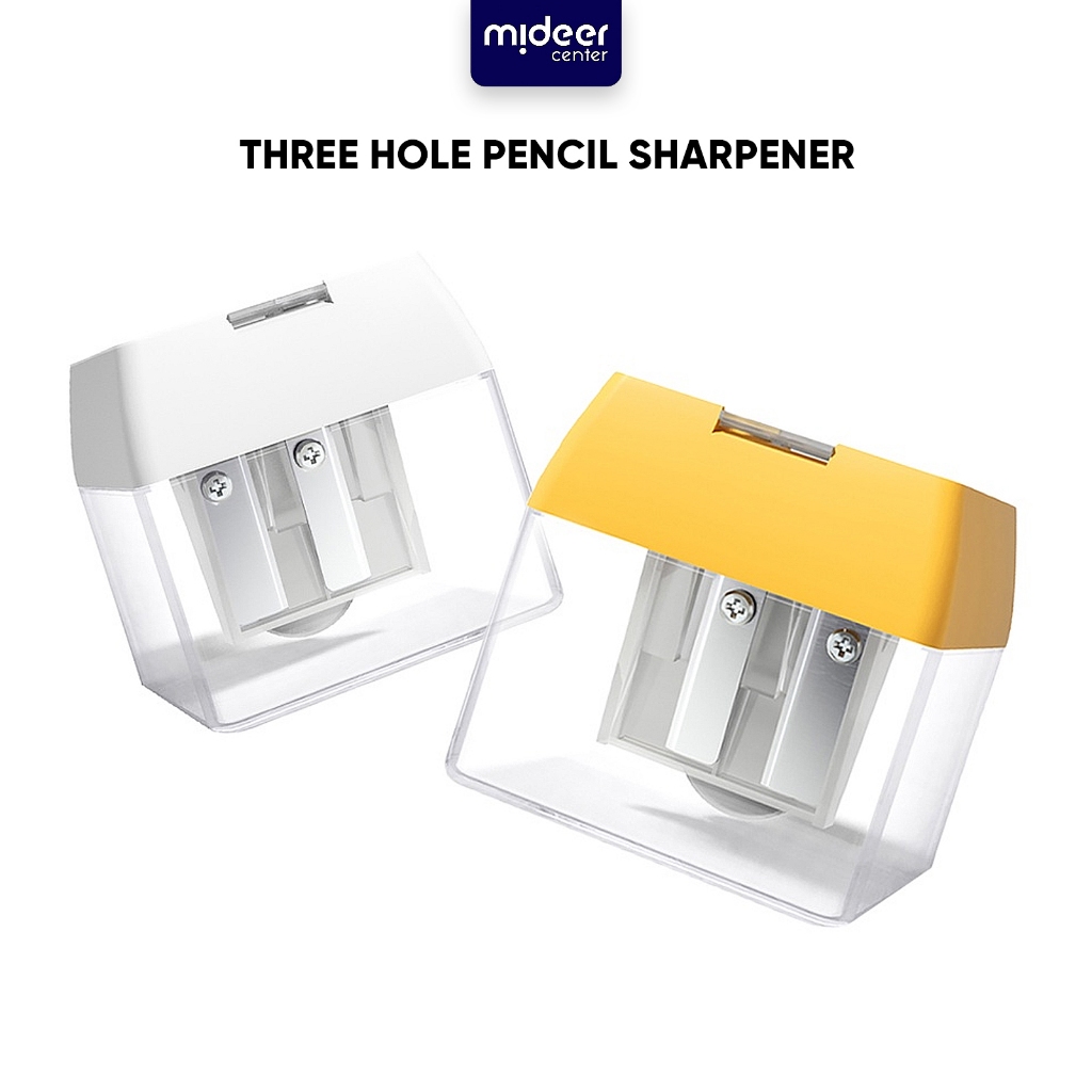 

Mideer Rautan Pensil Three Hole Pencil Sharpener Stationary Serutan Tiga Ukuran Perlengkapan Sekolah Alat Tulis Anak 3+ Mainan Anak Laki Laki Perempuan