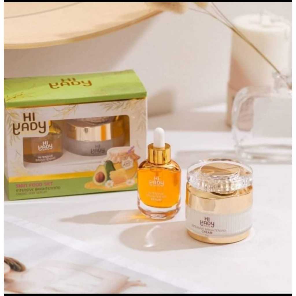 Hi Yady Beauty Intensive Brightening Cream Dan Serum / Sunblock Hi Yady