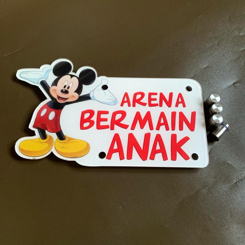 

Akrilik Area Bermain Anak | Papan Akrilik Tanda Ruang Anak | Acrylic Playground